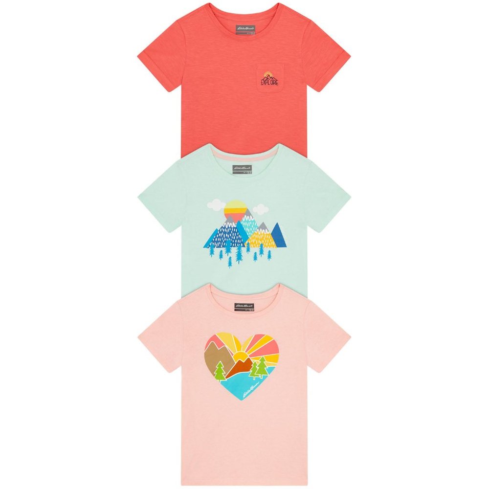 NWT Eddie Bauer Youth 3-pack Tee